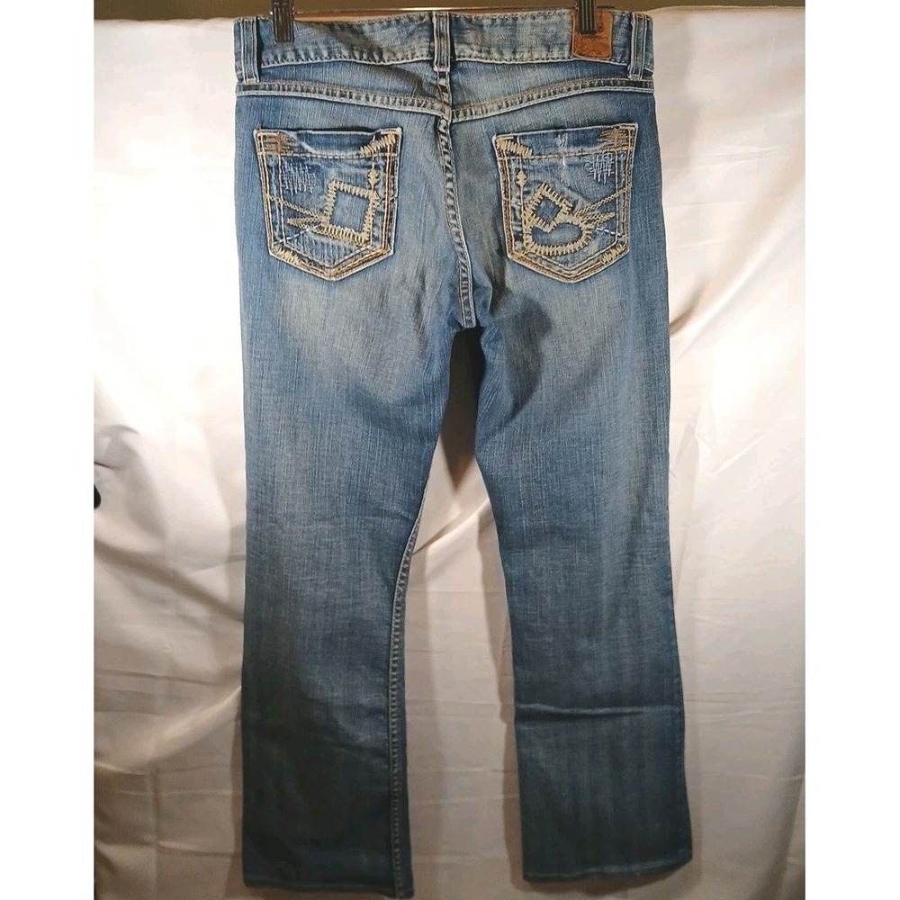BKE Culture Womens Bootcut Jeans Blue Denim Medium Wash Size 30x31.5 - Picture 5 of 16
